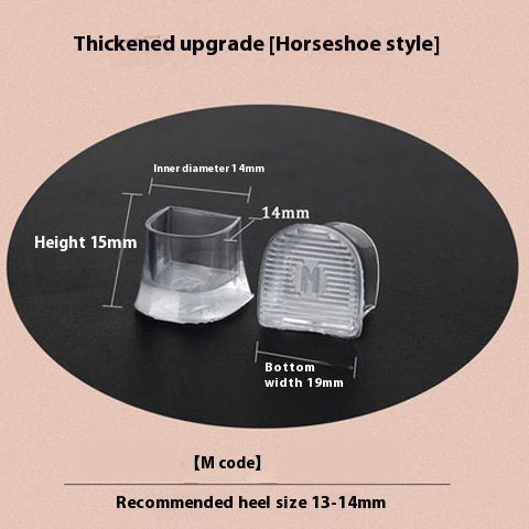 Funda de silicona para el talón con soporte para bolígrafos para zapatos de baile