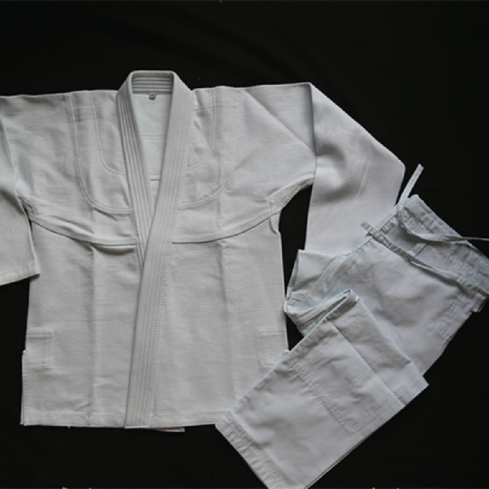 Gi de Jiu-jitsu en blanco estándar universal con personalidad de moda