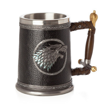 Whisky Canción de hielo y fuego Personalidad Vaso rojo