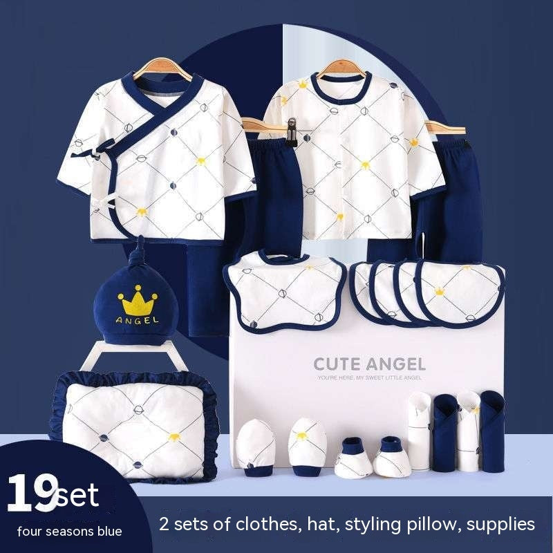 Coffret cadeau pour nouveau-né en pur coton pour bébé