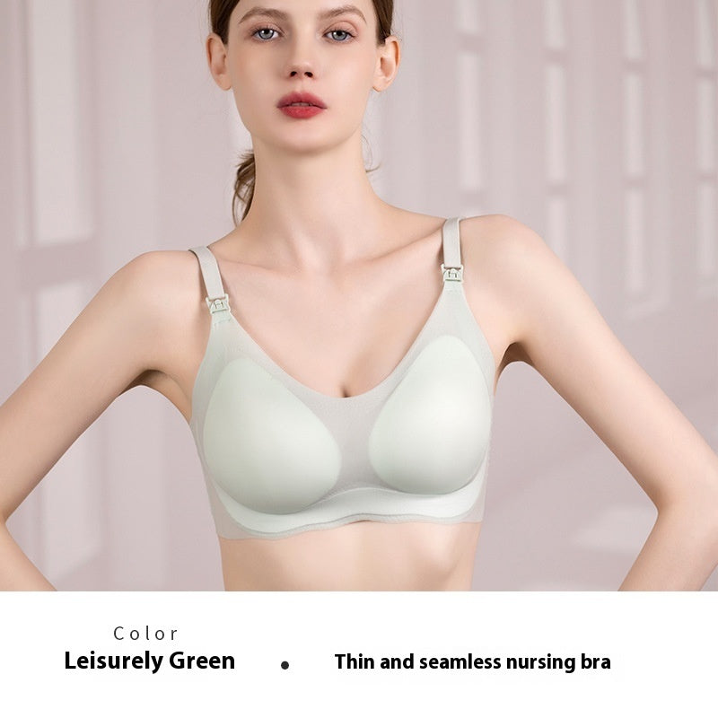 Soutien-gorge d'allaitement fin sans armatures pour femme