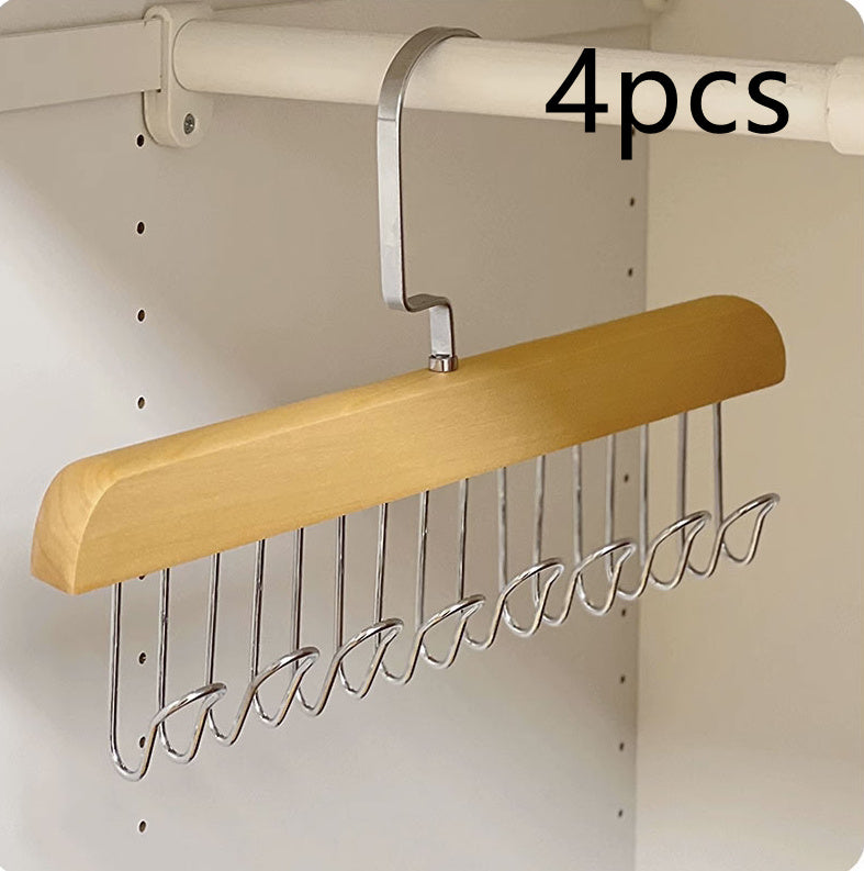 Fantástico perchero para ropa interior de verano con múltiples ganchos para guardar chalecos