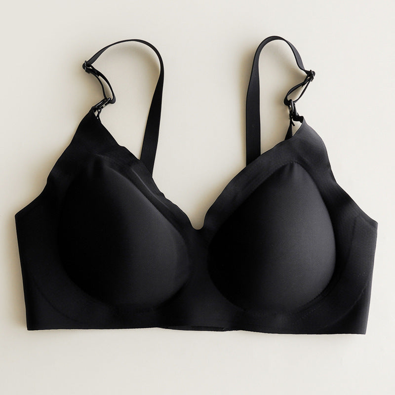 Soutien-gorge d'allaitement grande taille avec boucle sur le devant
