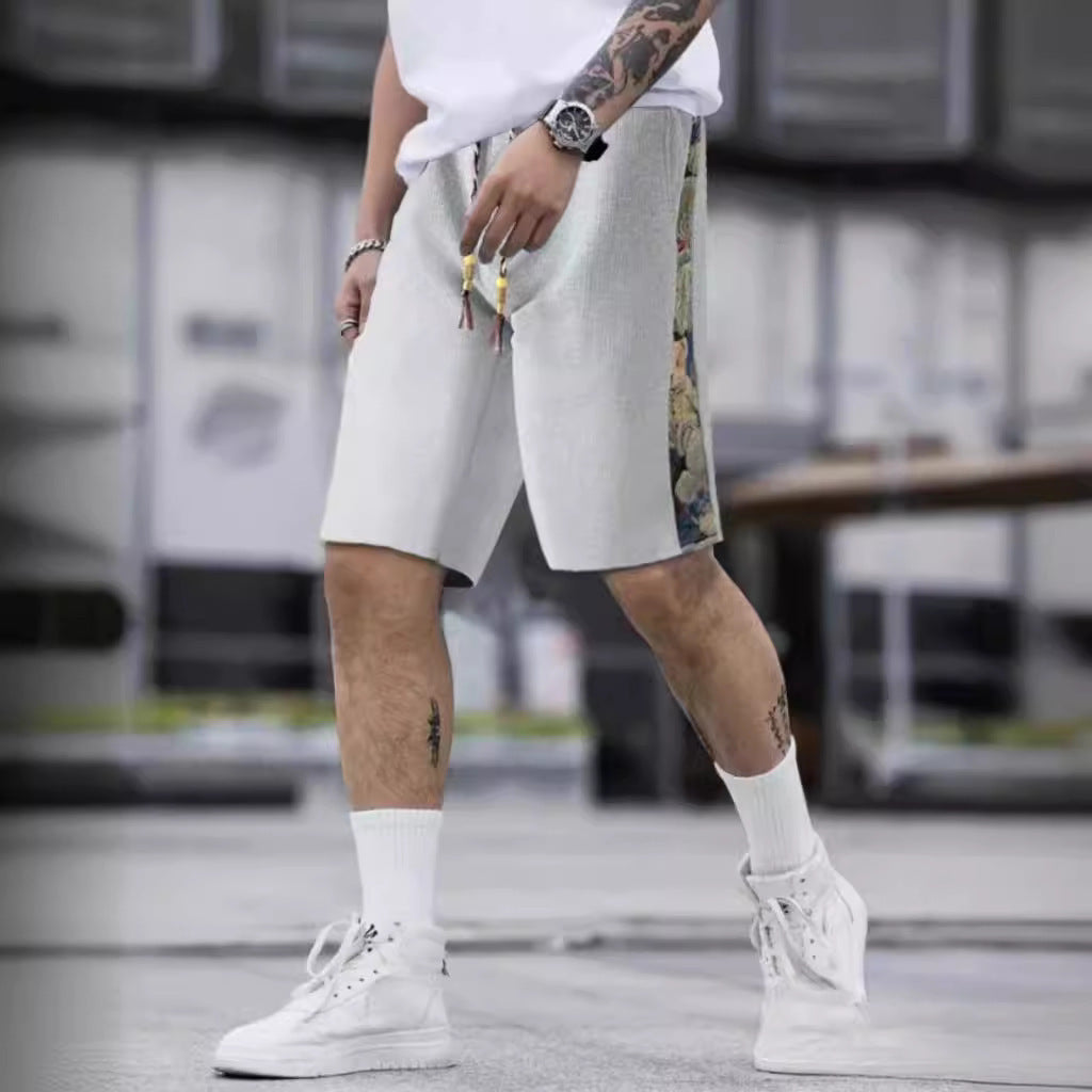 Pantalones cortos casuales transpirables de moda para hombres