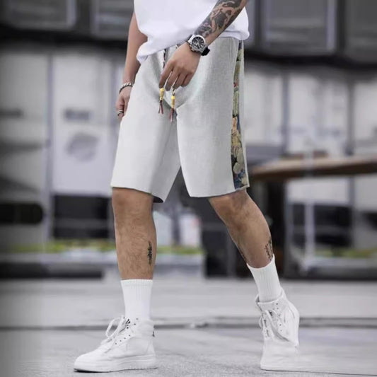 Pantalones cortos casuales transpirables de moda para hombres