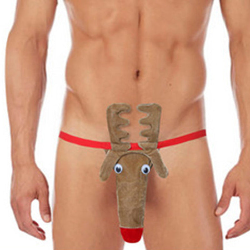 Short sexy en forme d'élan pour Halloween, déguisement amusant