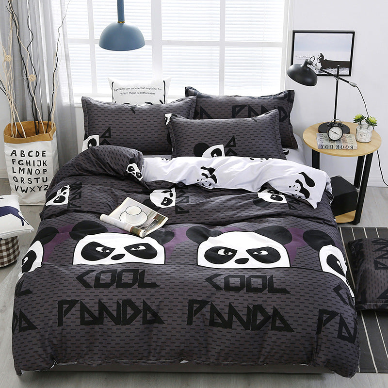Ropa de cama Juego de cuatro piezas Sábana Funda de edredón