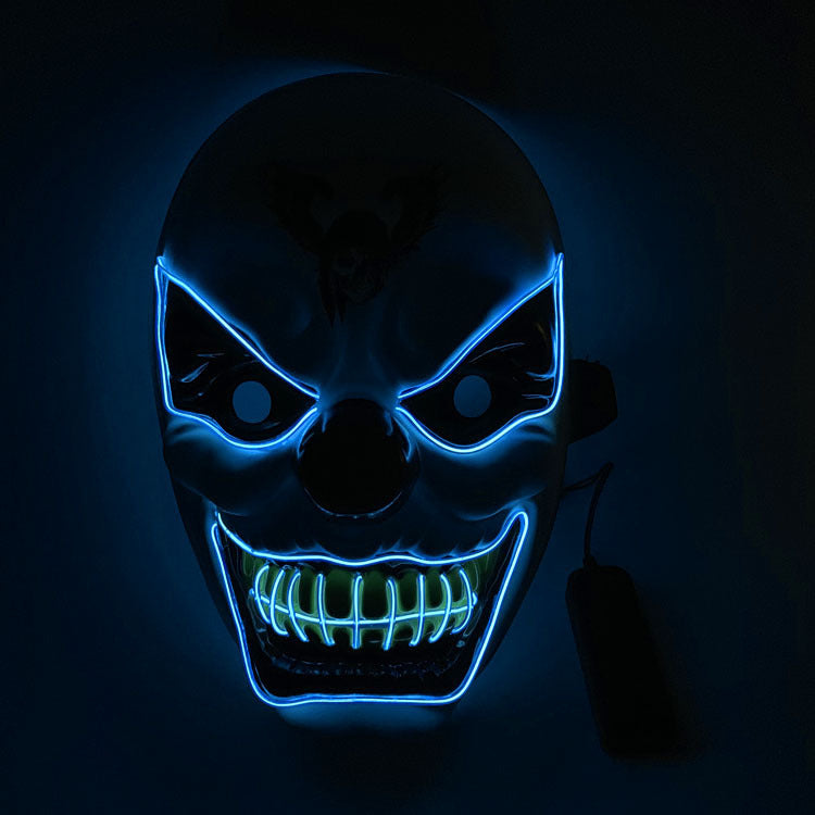 Masque lumineux LED d'Halloween