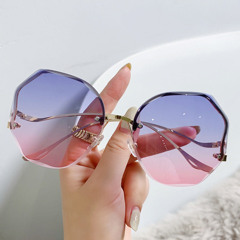 Gafas de sol de moda con protección UV para mujer
