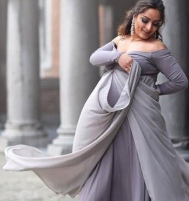 Robe cape pour femme enceinte