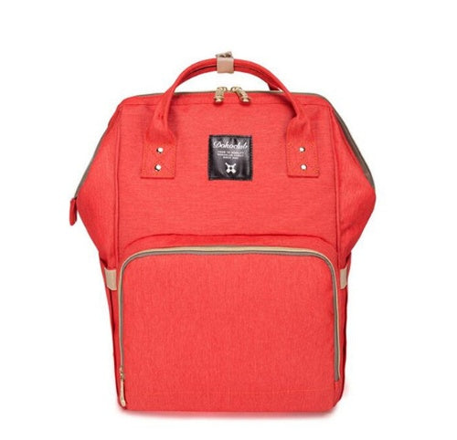 Bolsa de momia multifunción de gran capacidad, paquete materno-infantil, bolso para mujeres embarazadas, mochila para madres