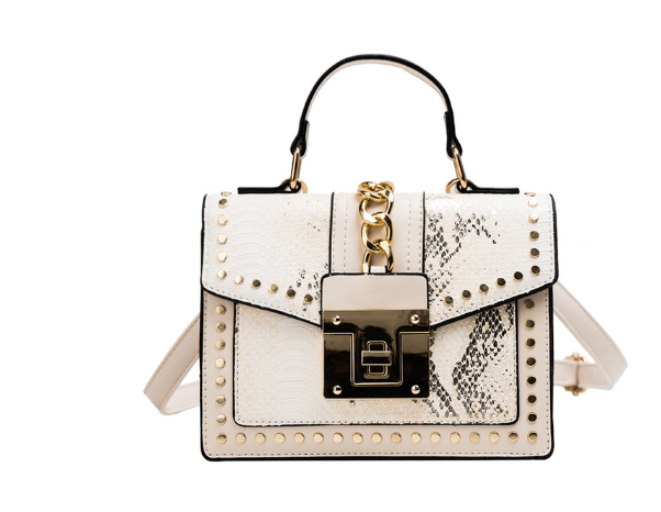 Bolsos de hombro de mujer de cocodrilo de moda