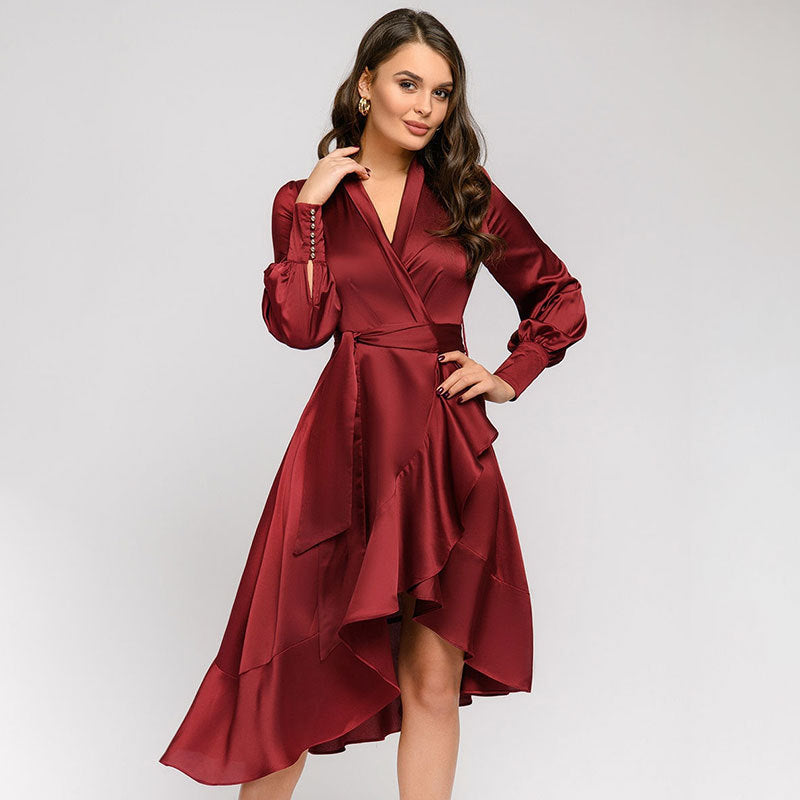 Vestido de temperamento irregular