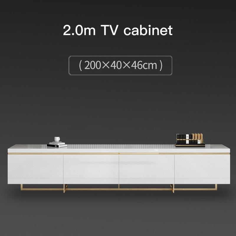 Table basse multifonctionnelle minimaliste moderne, meuble TV