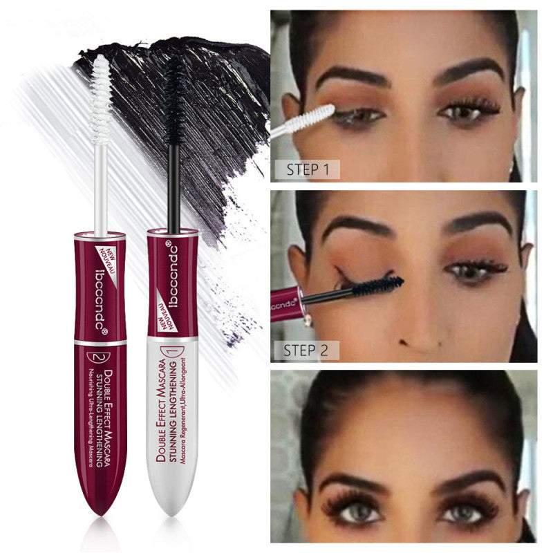 Mascara à deux têtes