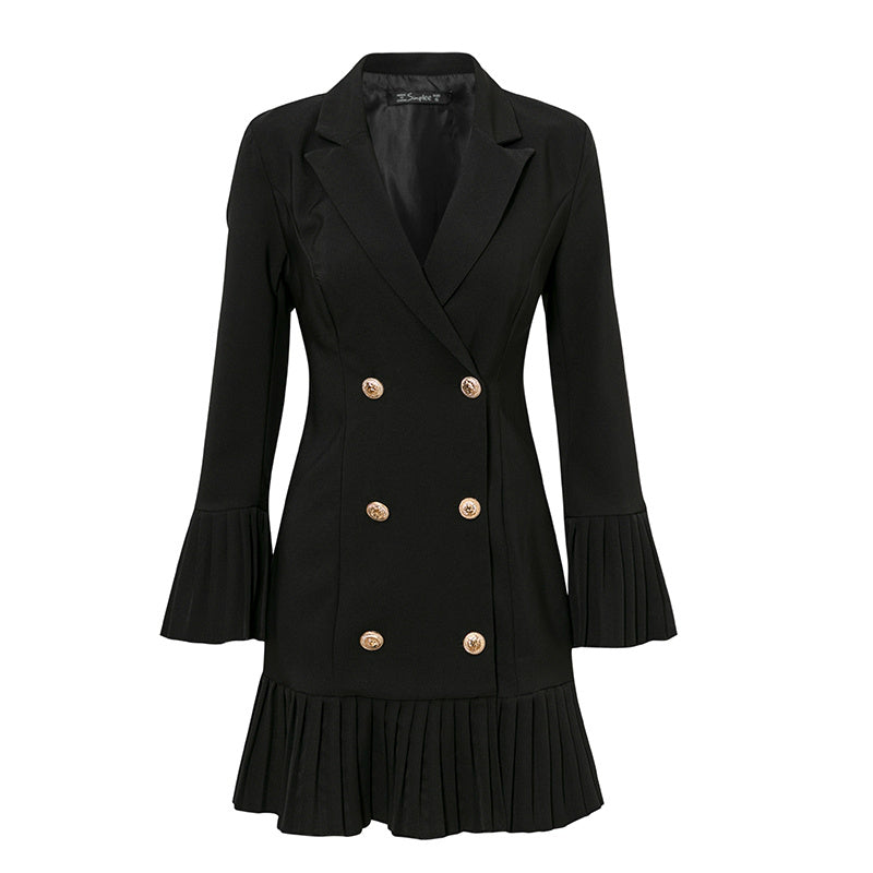 Robe à manches blazer