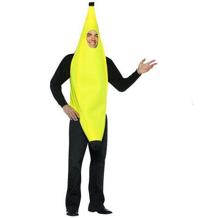 Costume de banane aux fruits sexy pour Halloween