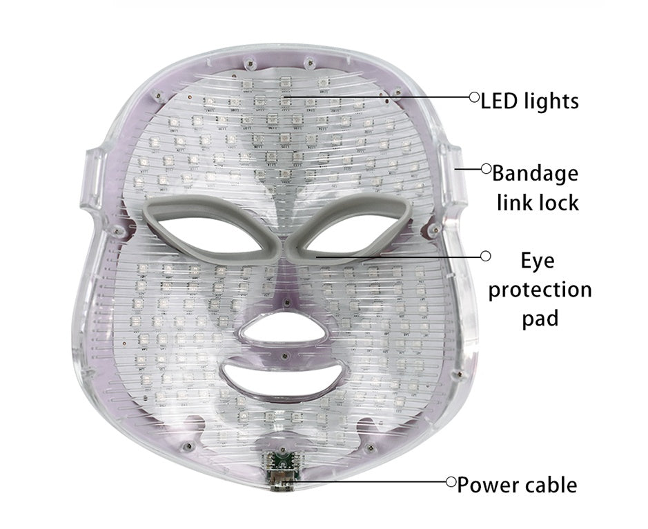 Instrumento de belleza facial LED