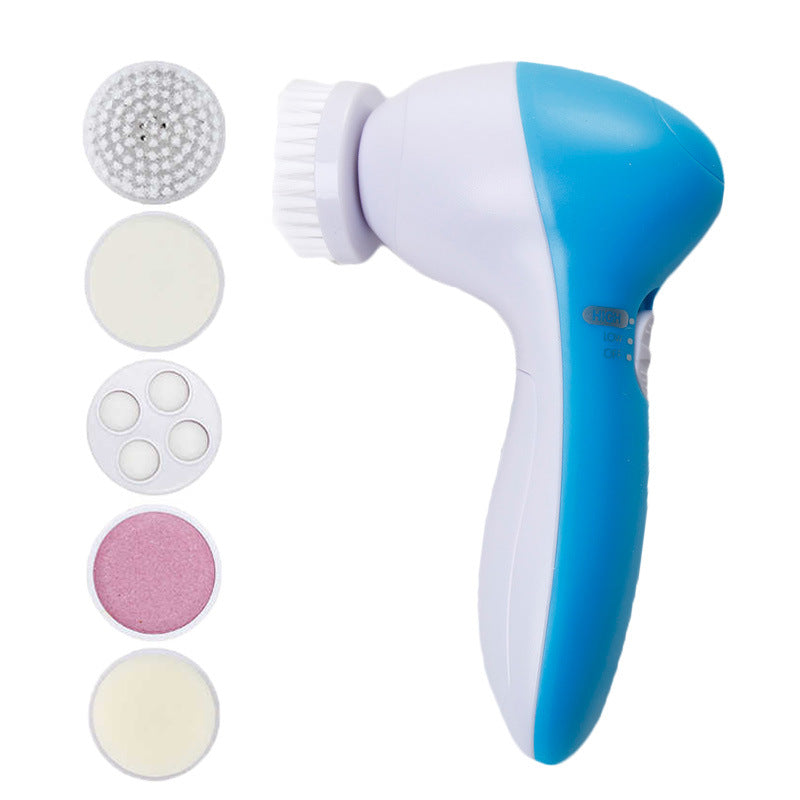 Instrumento de limpieza facial eléctrico 5 en 1