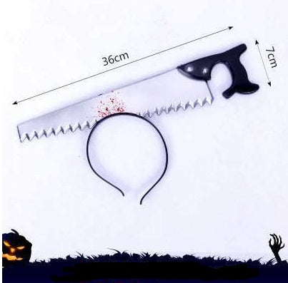 Bandeau d'Halloween avec objet délicat