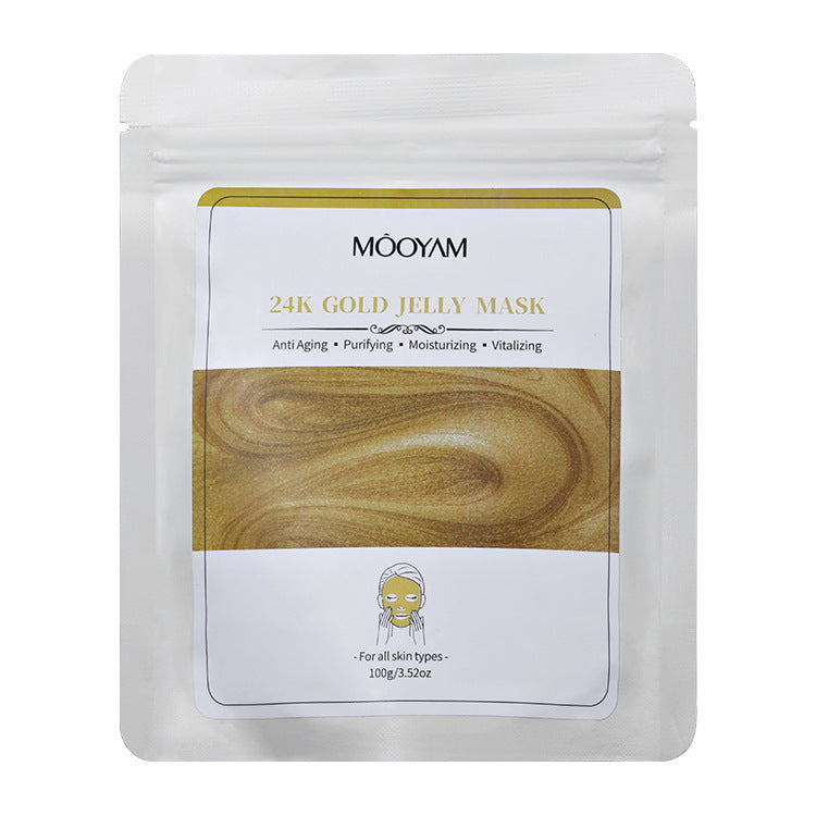 Masque en poudre de cristal de gelée hydratant et réparateur