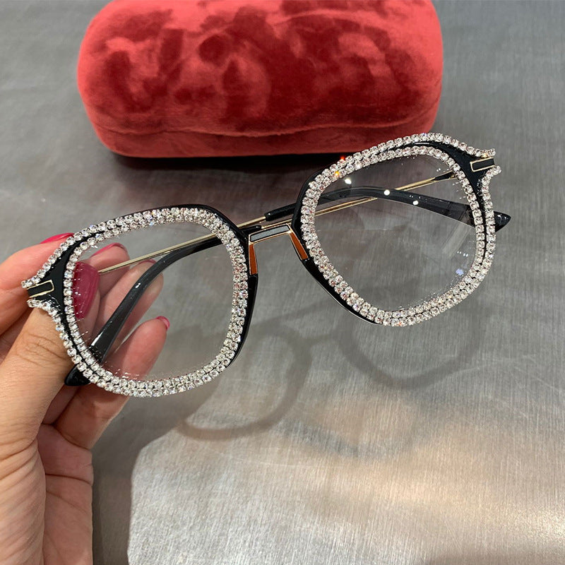 Gafas de sol de diamante UV400