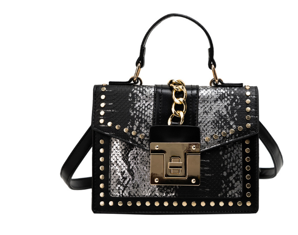 Bolsos de hombro de mujer de cocodrilo de moda