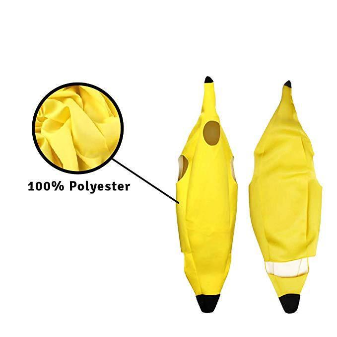 Costume de banane aux fruits sexy pour Halloween