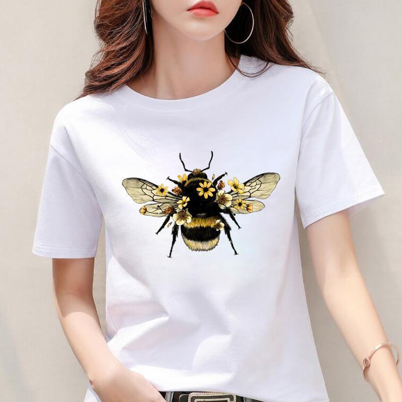 Women's Leopard Print Heart Printing New Short Sleeve
