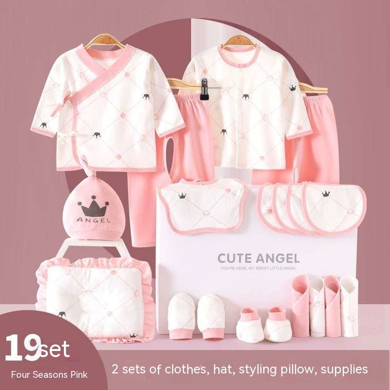 Coffret cadeau pour nouveau-né en pur coton pour bébé