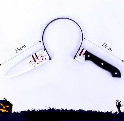 Bandeau d'Halloween avec objet délicat