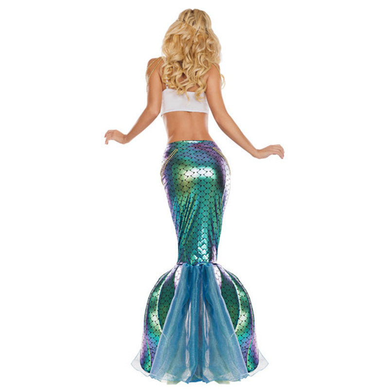 Vêtements de cosplay de sirène pour Halloween