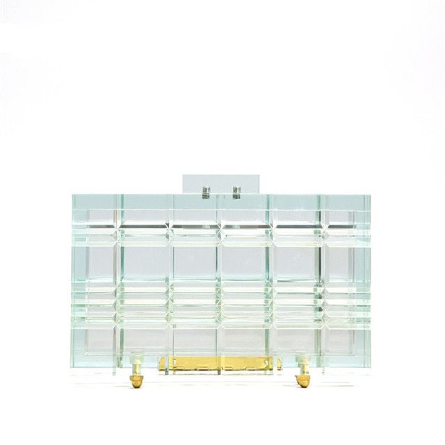 Acrylic transparent Clutch Bag