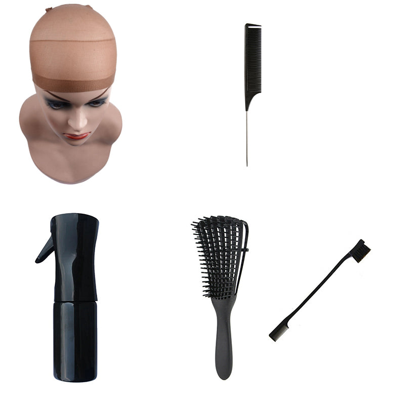 Perruque filet à cheveux spécial chapeau chaussettes chapeau 2 pièces