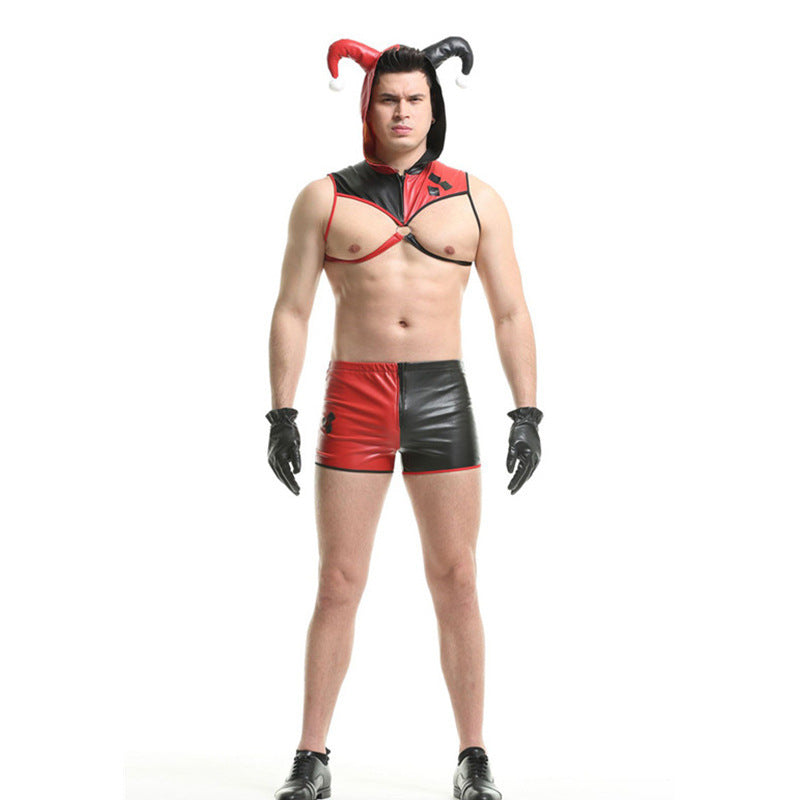 Costume de magicien de la bête de spectacle Swallowtail pour hommes adultes d'Halloween