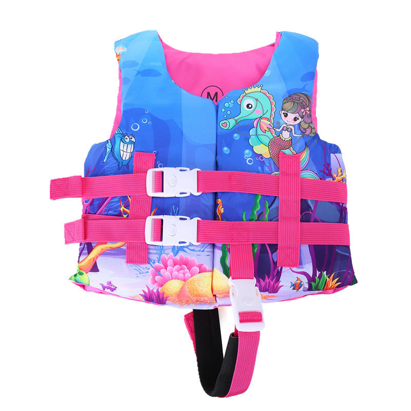 Gilet de sauvetage flottant pour enfants, veste pour filles, maillot de bain pour garçons, protection solaire, accessoires de piscine flottants pour la dérive en bateau