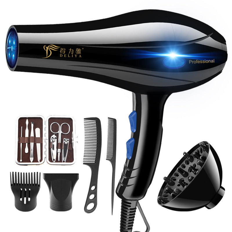 Inicio Peluquería Secador de pelo de iones negativos de luz azul de alta potencia