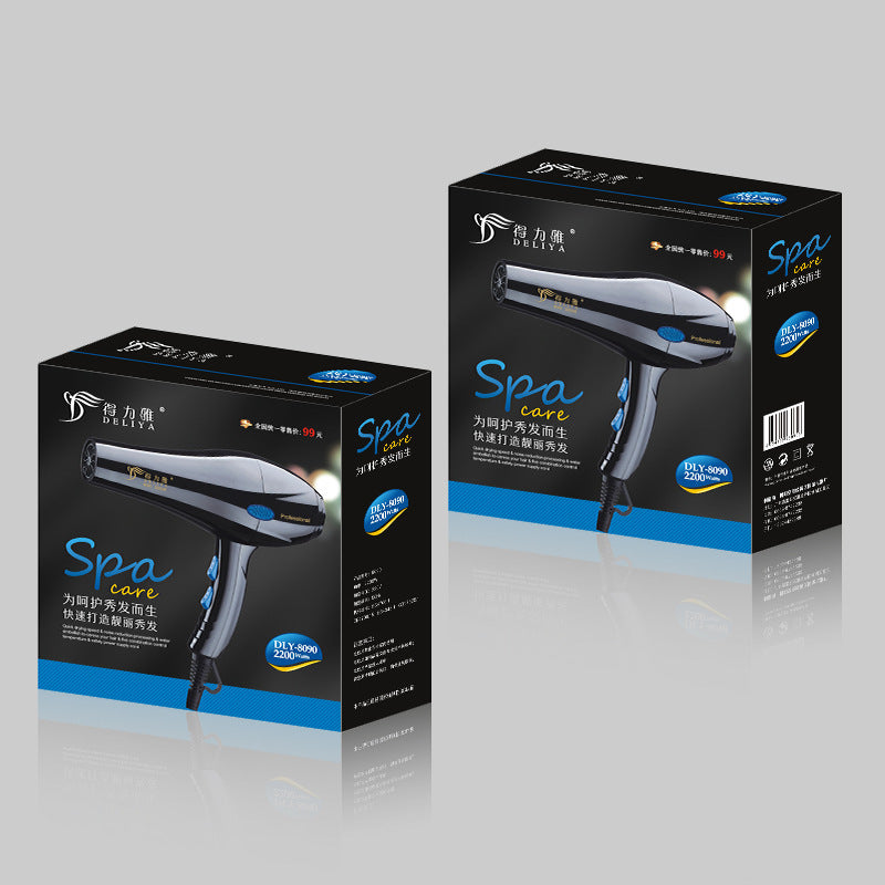 Inicio Peluquería Secador de pelo de iones negativos de luz azul de alta potencia