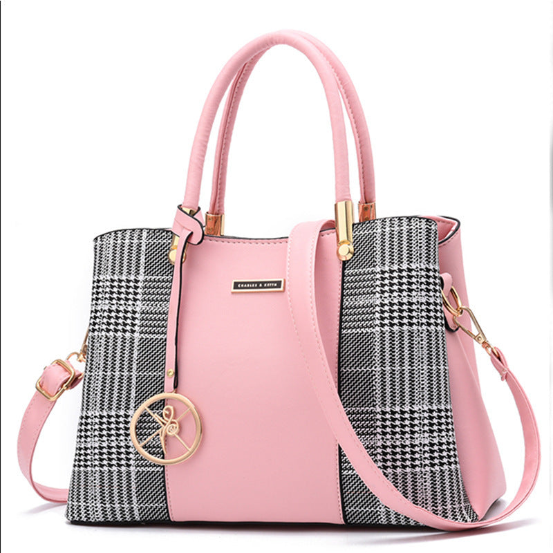 Sac messager à bandoulière simple et tendance de grande capacité