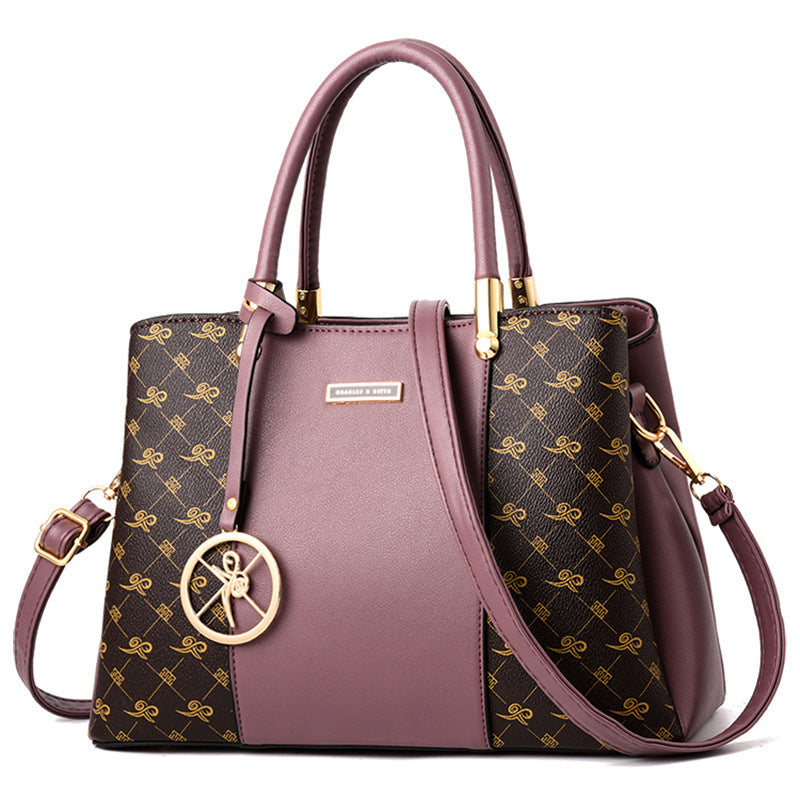 Sac messager à bandoulière simple et tendance de grande capacité