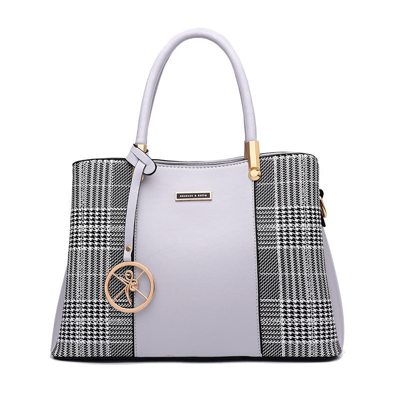 Sac messager à bandoulière simple et tendance de grande capacité
