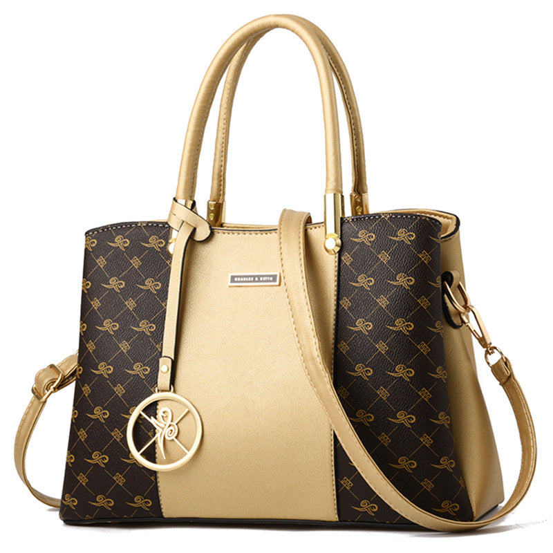 Sac messager à bandoulière simple et tendance de grande capacité