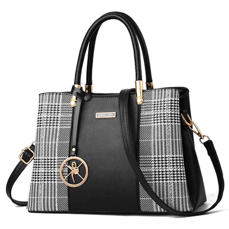 Sac messager à bandoulière simple et tendance de grande capacité