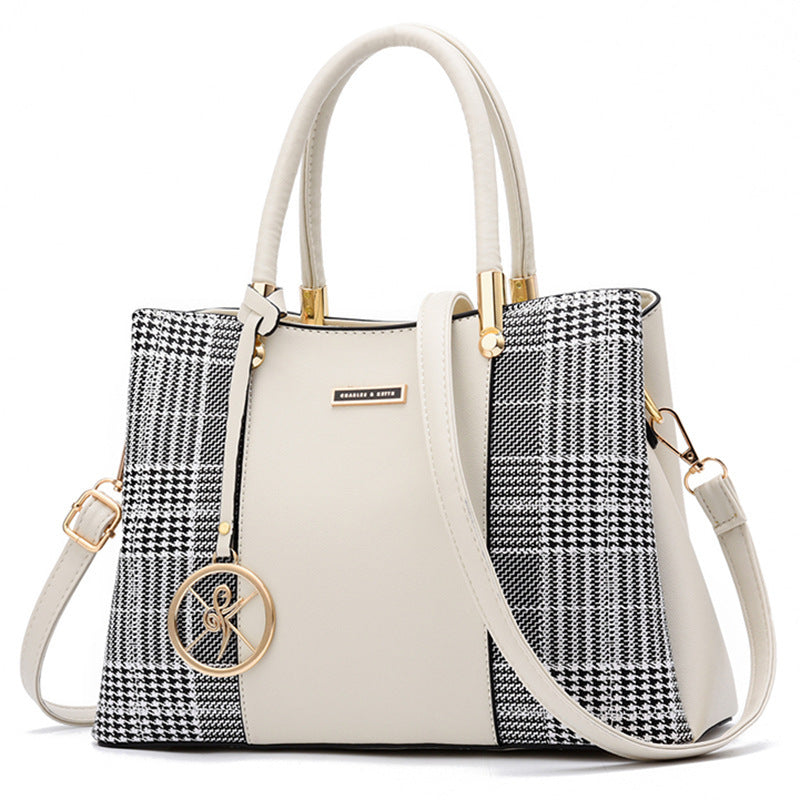 Sac messager à bandoulière simple et tendance de grande capacité