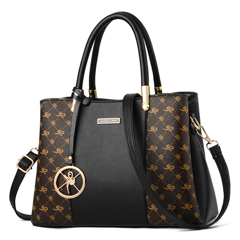 Sac messager à bandoulière simple et tendance de grande capacité