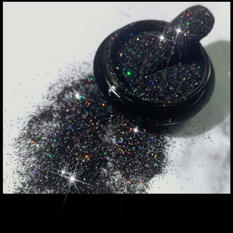 Glitter Flash Nails Crystal Diamond Powder Net Celebridad Vibrato