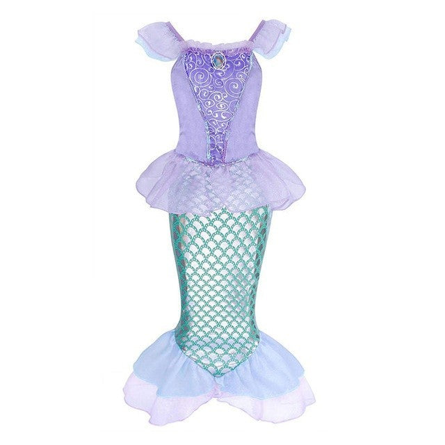 Vêtements d'Halloween sirène Ariel