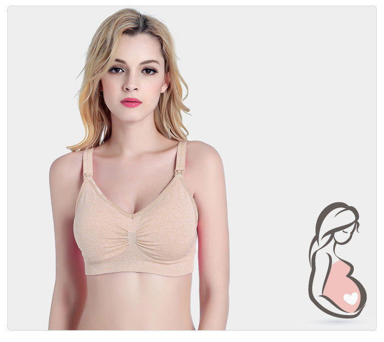 Soutien-gorge d'allaitement surdimensionné sans anneaux en acier