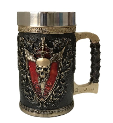 Verre à liqueur en acier inoxydable, verre à vin, gobelet de commerce intérieur, verre à bière, jeu