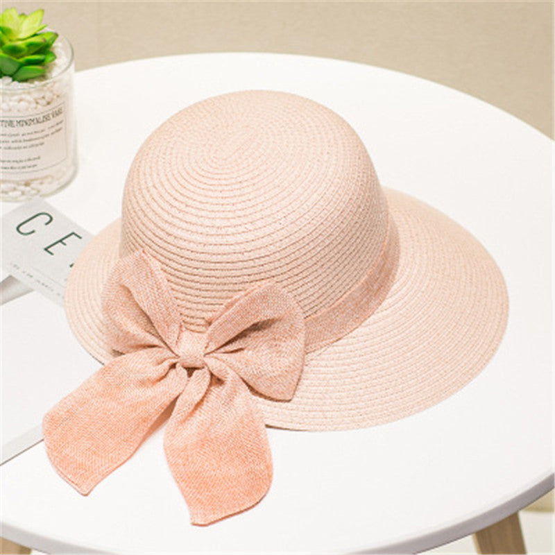 Sun Hat All-match Korean Style Foldable Straw Hat Sun Hat